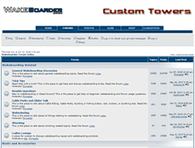 Tablet Screenshot of forums.wakeboarder.com